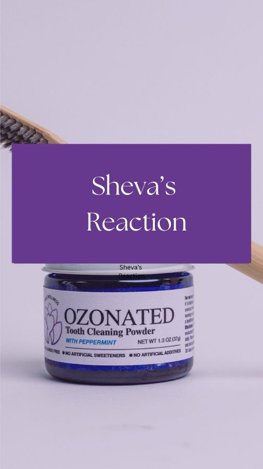 Ozonated Tooth Cleaning Powder